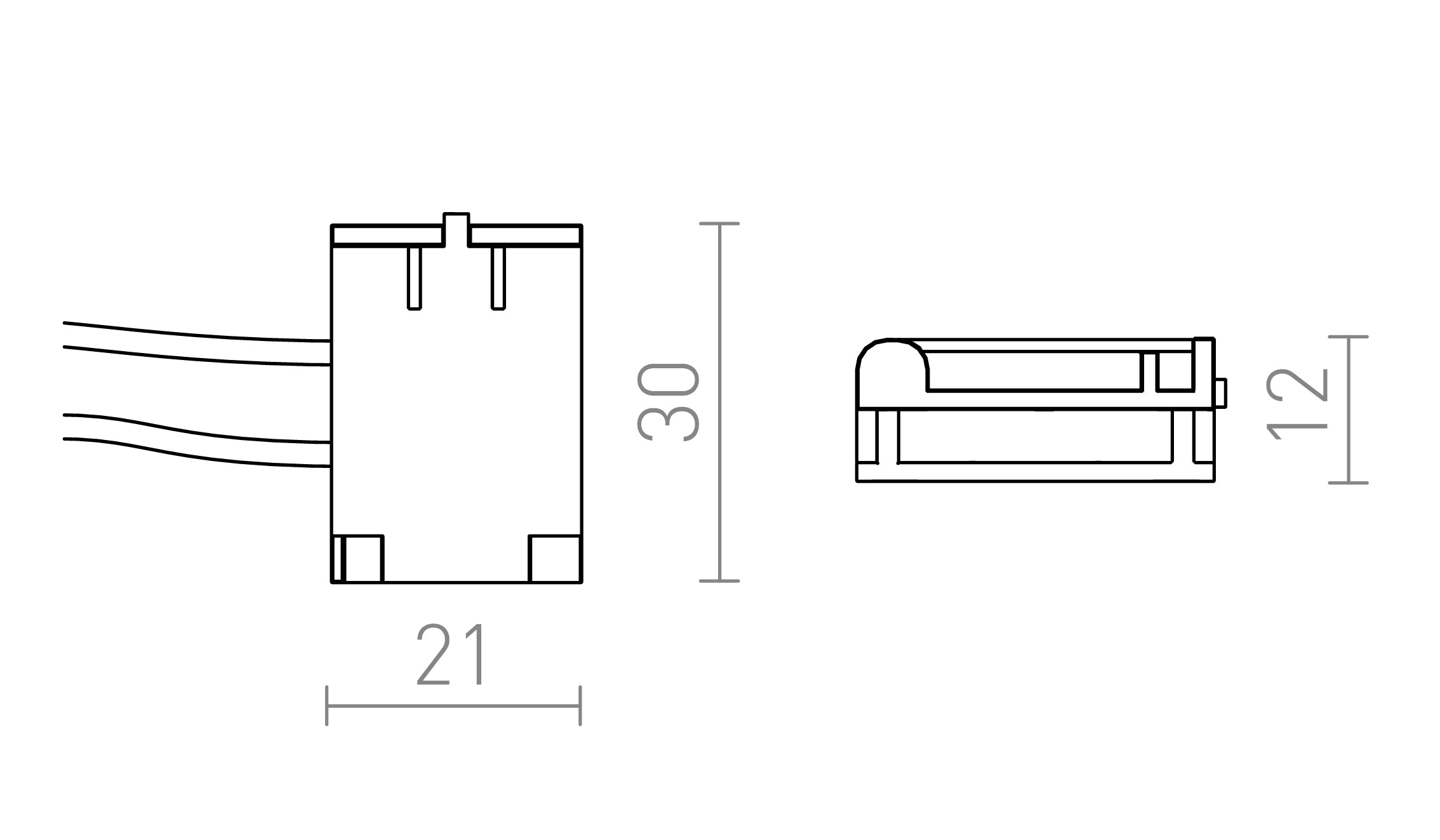 ALIMENTATION WAVE - Product sketch
