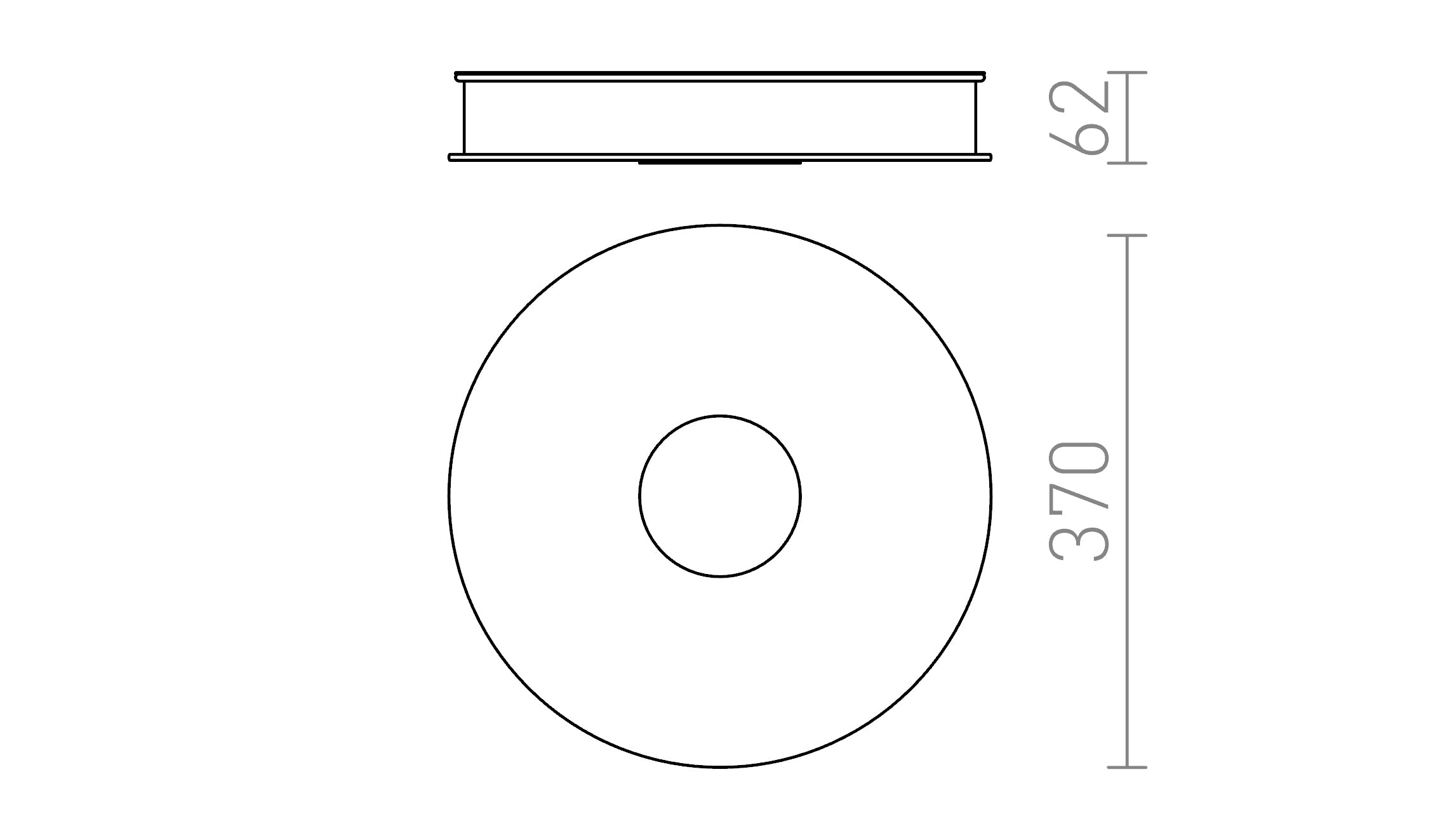 ASTERI LED - Product sketch
