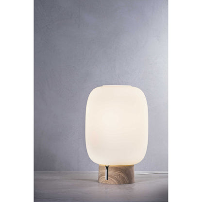 RENDL table lamp SANTACHIARA T1   opal-colored glass/wood 230V LED E14 8W 1C15000115401 3