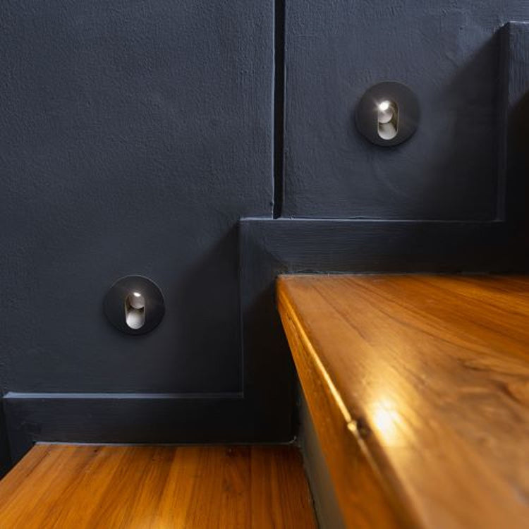 Lampes encastrées murales