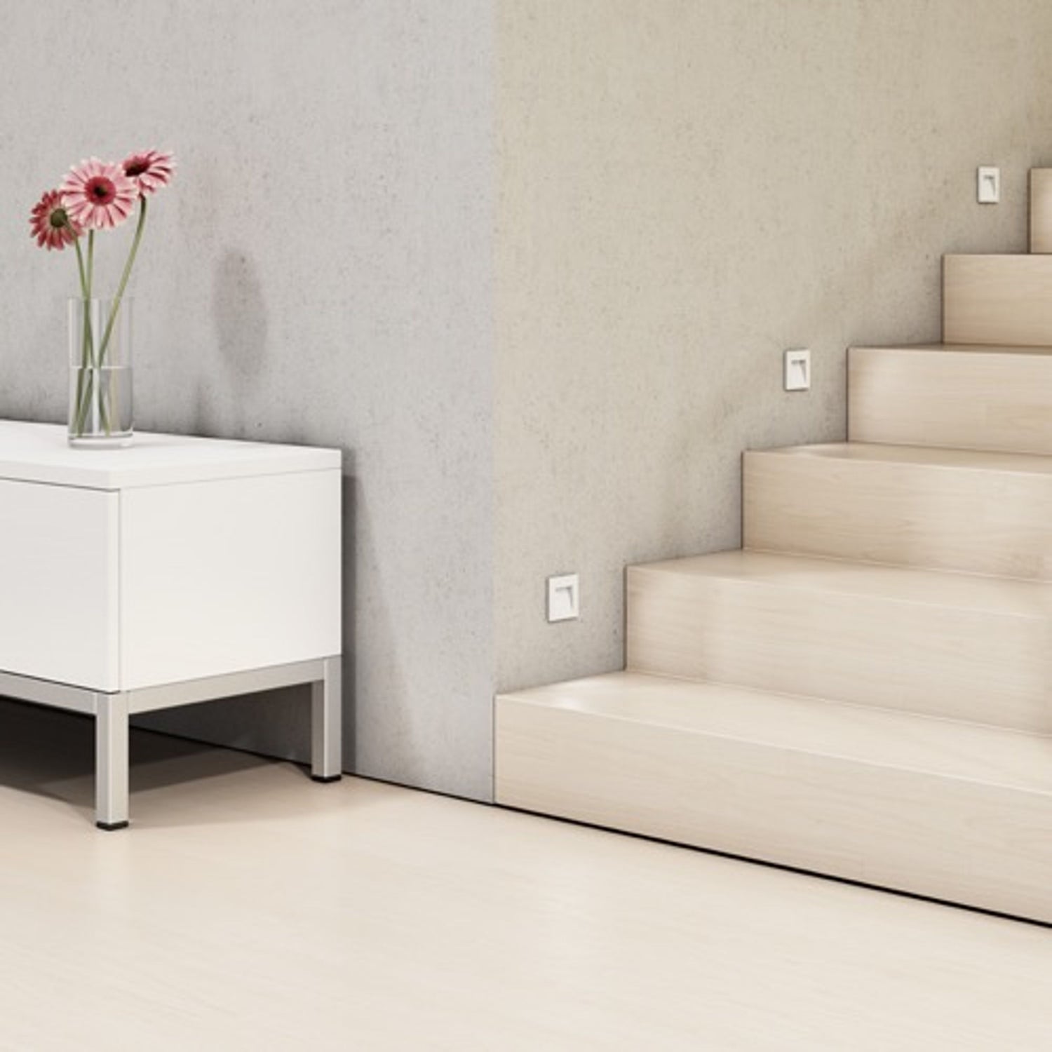 Éclairage LED d'escalier