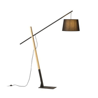 Lampadaire en bois