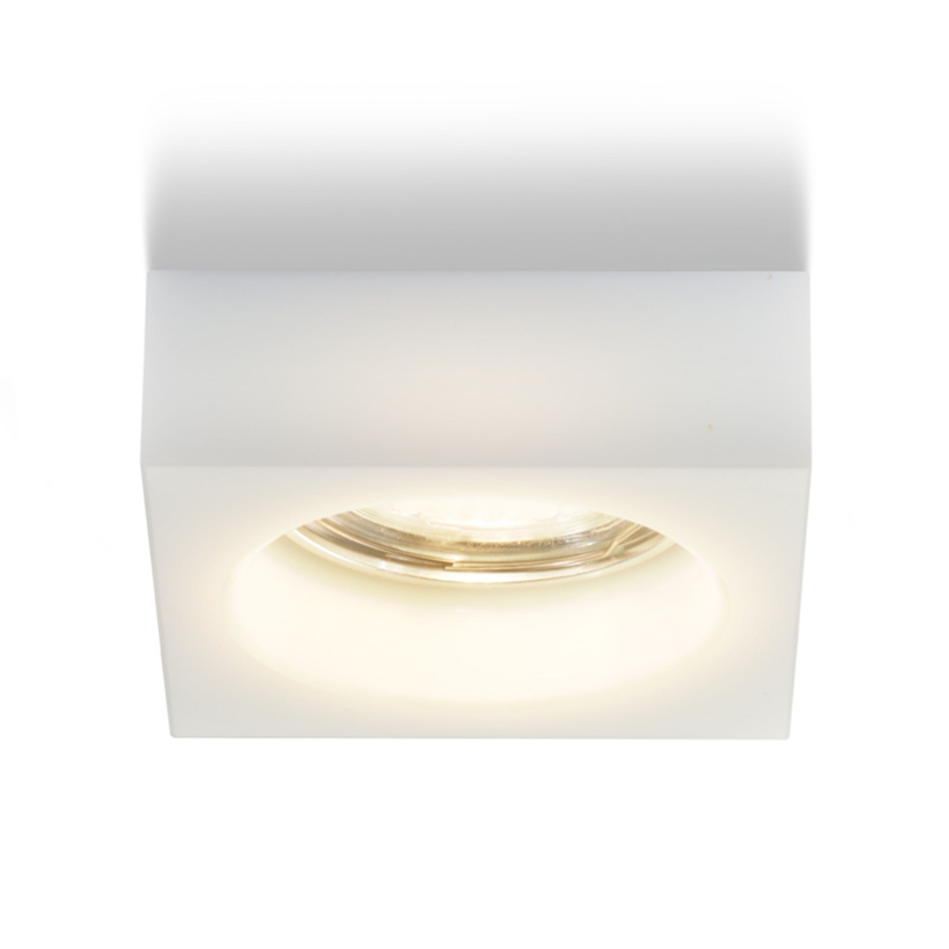 RENDL Outlet BIANCA SQ recessed opal-colored glass 230V GU10 50W R10304 2