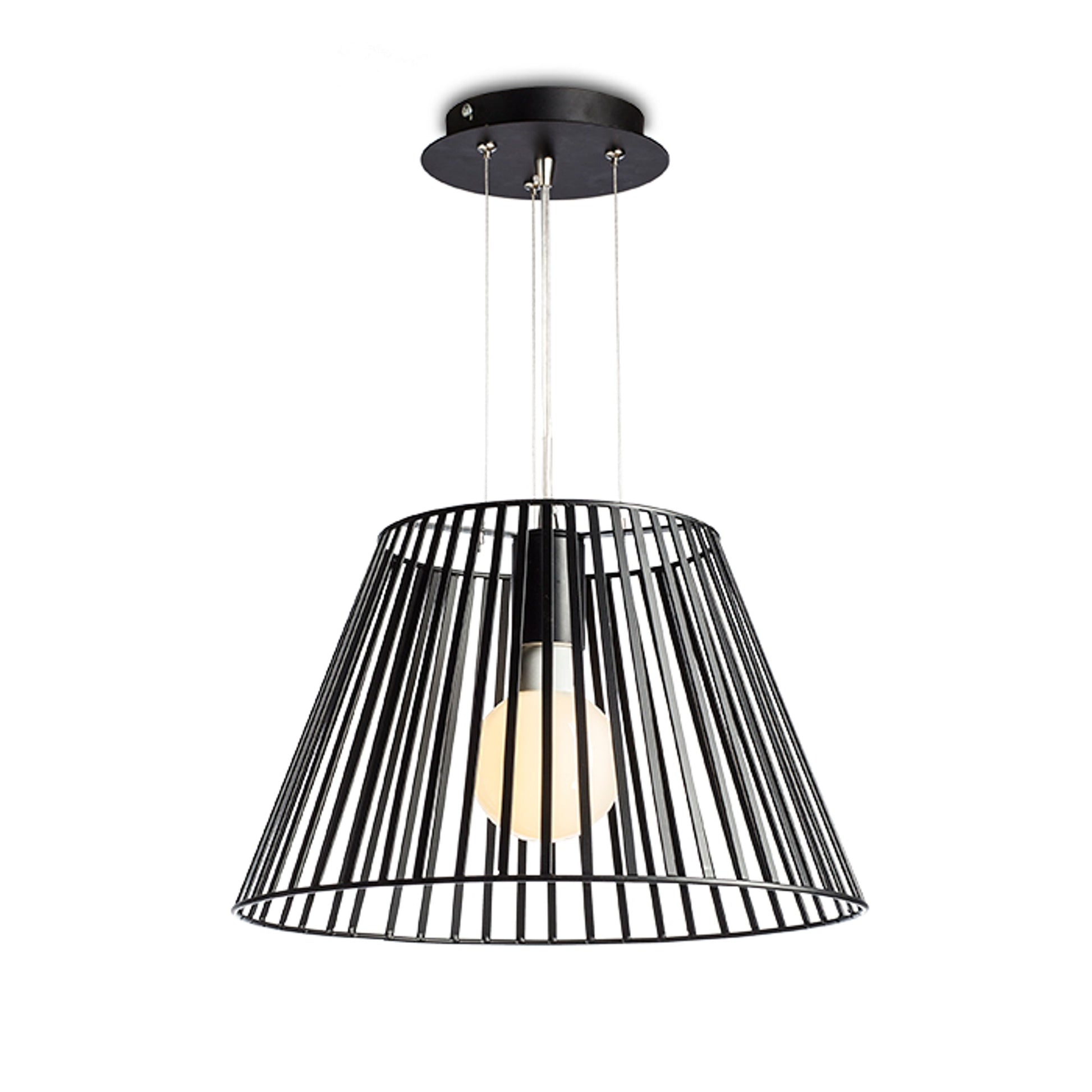 RENDL pendant lamp VESCO pendant black  230V E27 42W R10536 4