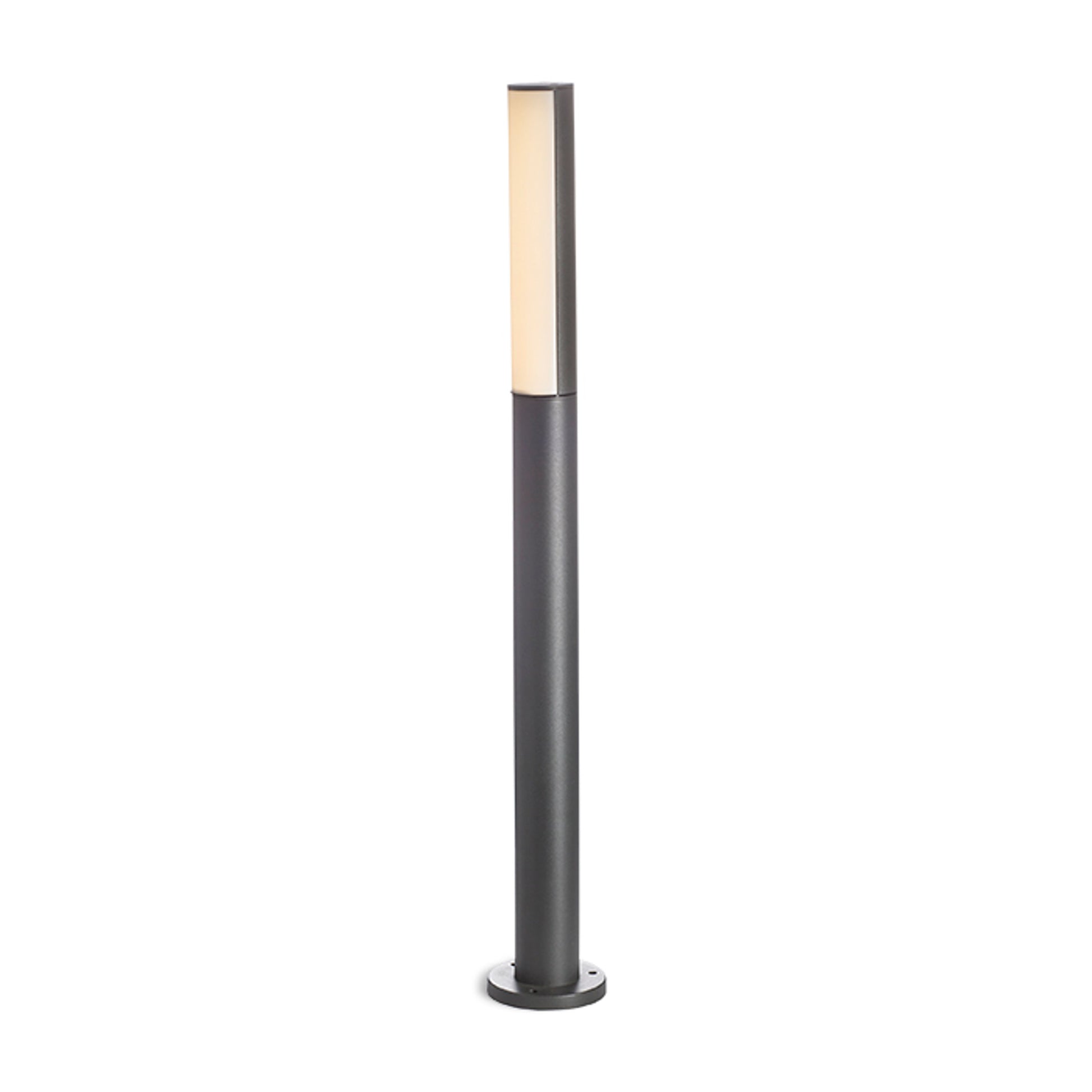 RENDL outdoor lamp VADIS 90 bollard anthracite grey  230V LED 8W IP54  3000K R10548 1