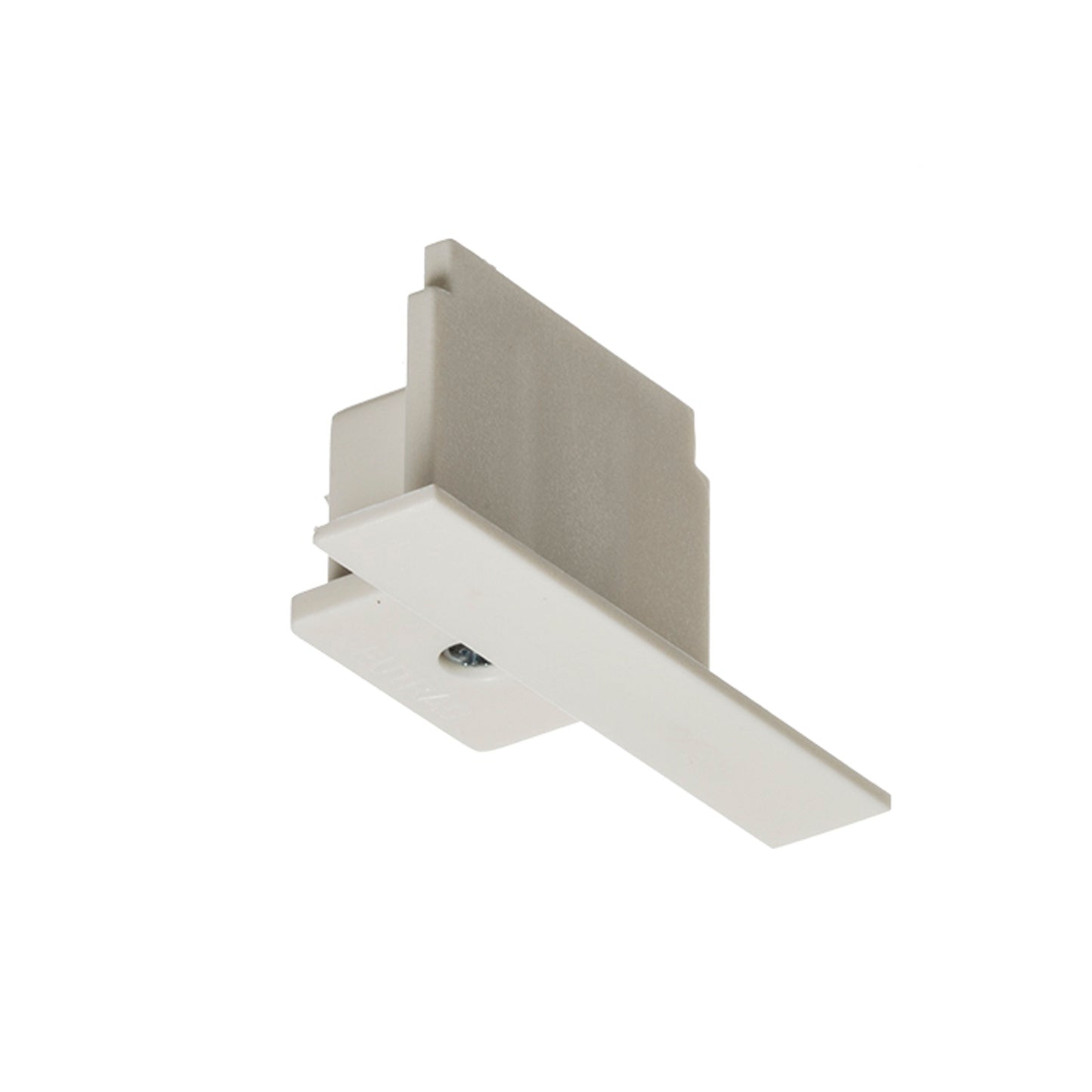 RENDL 3-circuit track system EUTRAC end cap for recessed 3-circuit track white  R11310 1