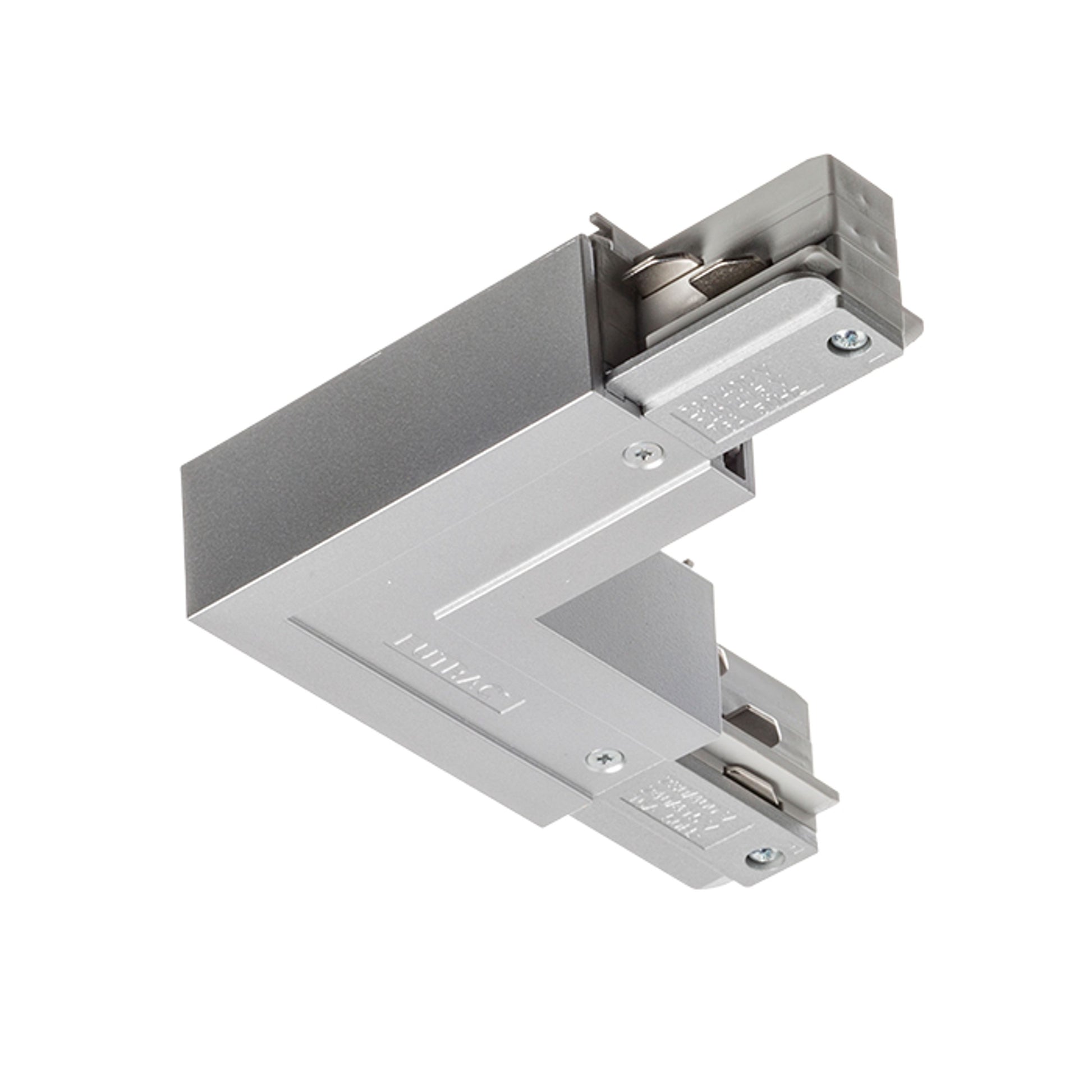 RENDL 3-circuit track system EUTRAC L connector inner polarity silver grey 230V  R11328 1