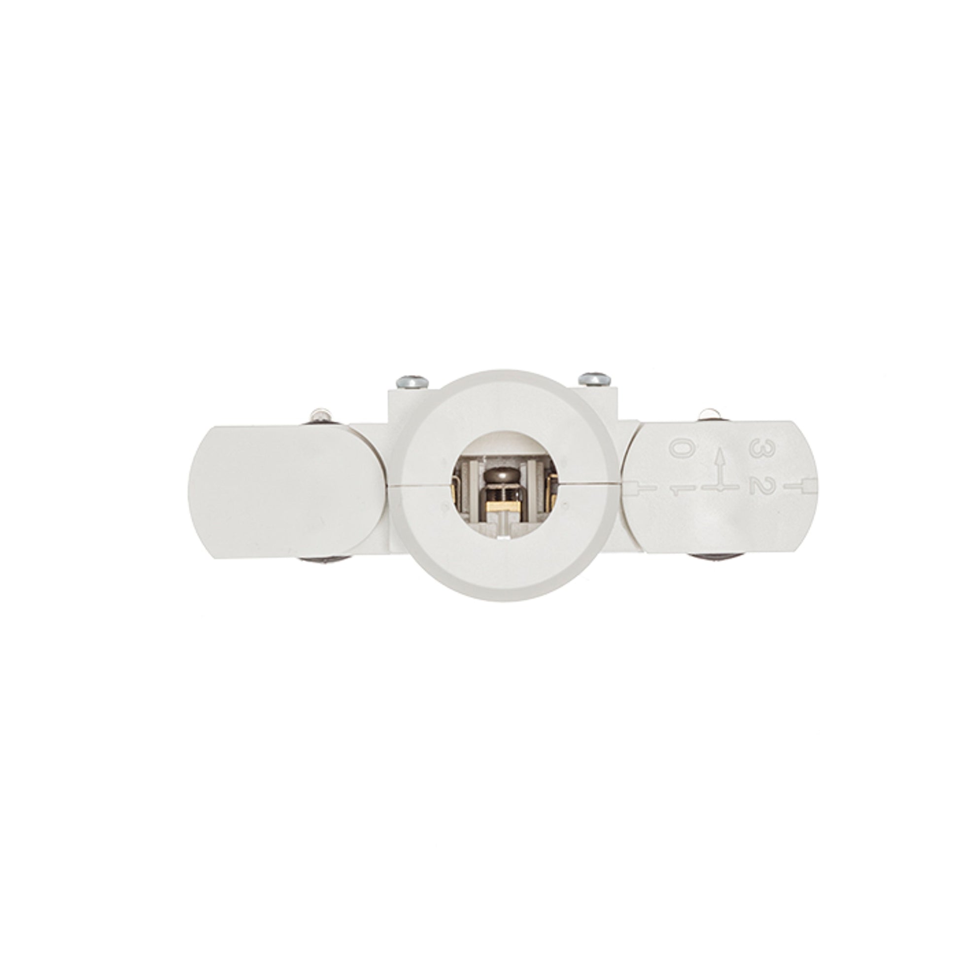 RENDL 3-circuit track system EUTRAC pendant adapter for 3-circuit tracks white 230V  R11360 3