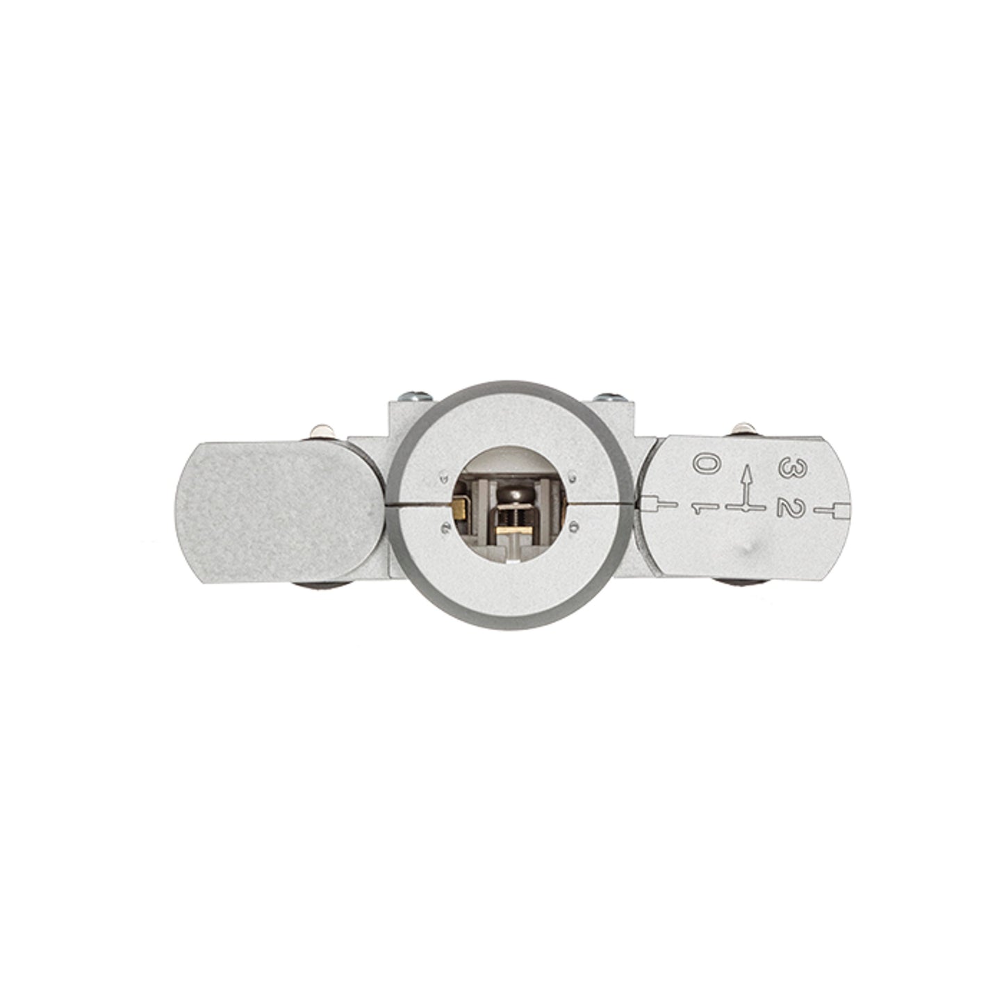 RENDL 3-circuit track system EUTRAC pendant adapter for 3-circuit tracks silver grey 230V  R11362 2