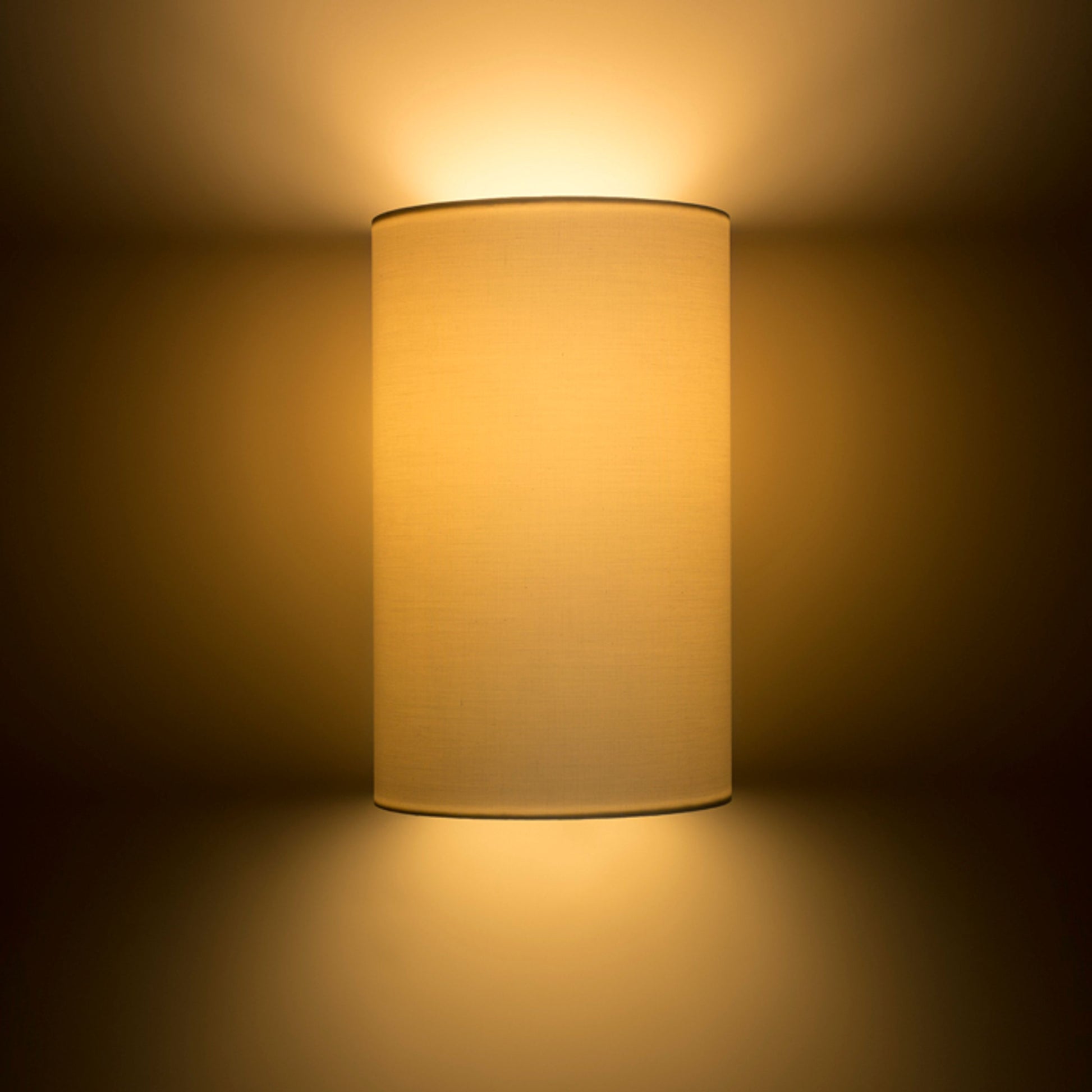 RENDL wall lamp RON W 15/25 wall  Polycotton white/white PVC 230V LED E27 15W R11492 4