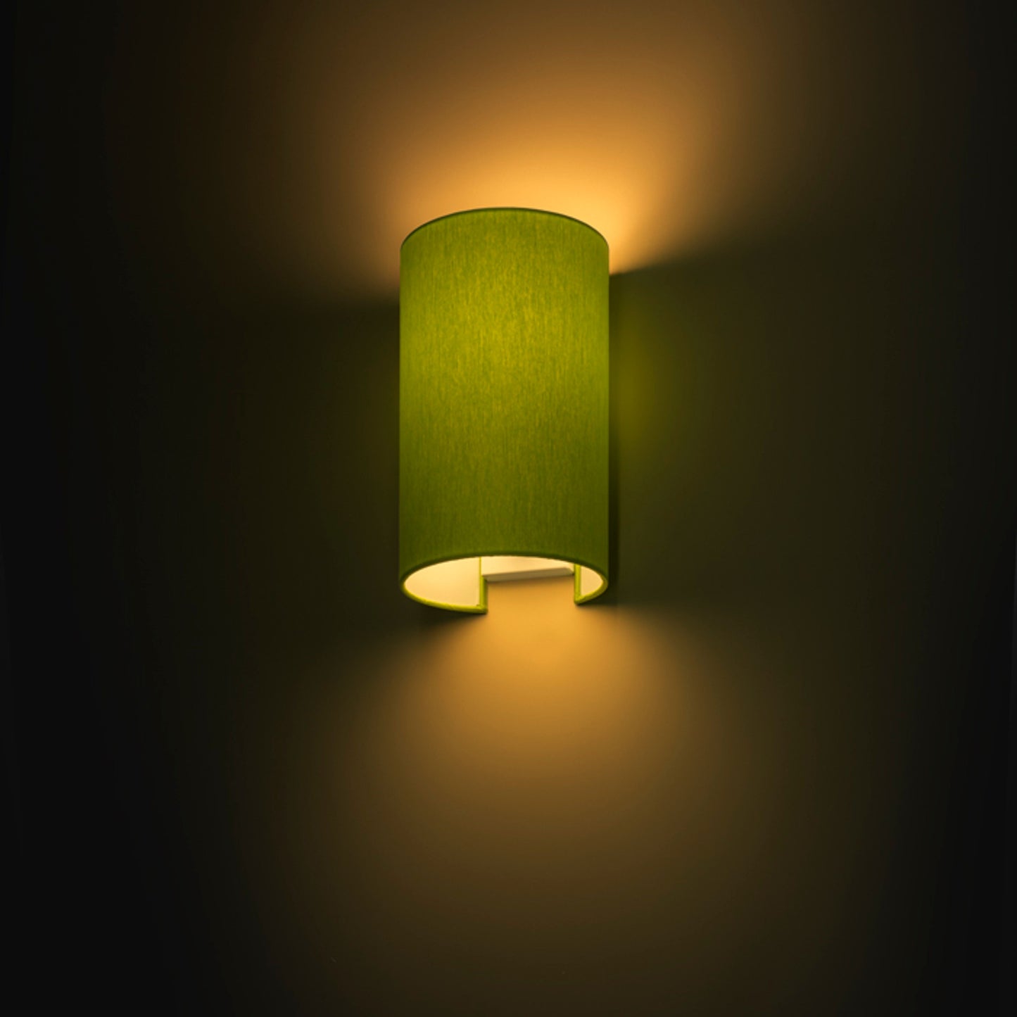RENDL wall lamp RON W 15/25 wall  Chintz lime/white PVC 230V LED E27 15W R11567 2
