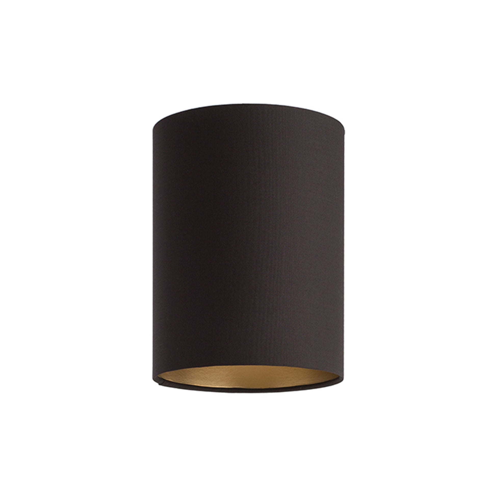 RENDL shades, shade bases, pendent sets RON 15/20 shade Polycotton black/golden foil max. 28W R11802 1