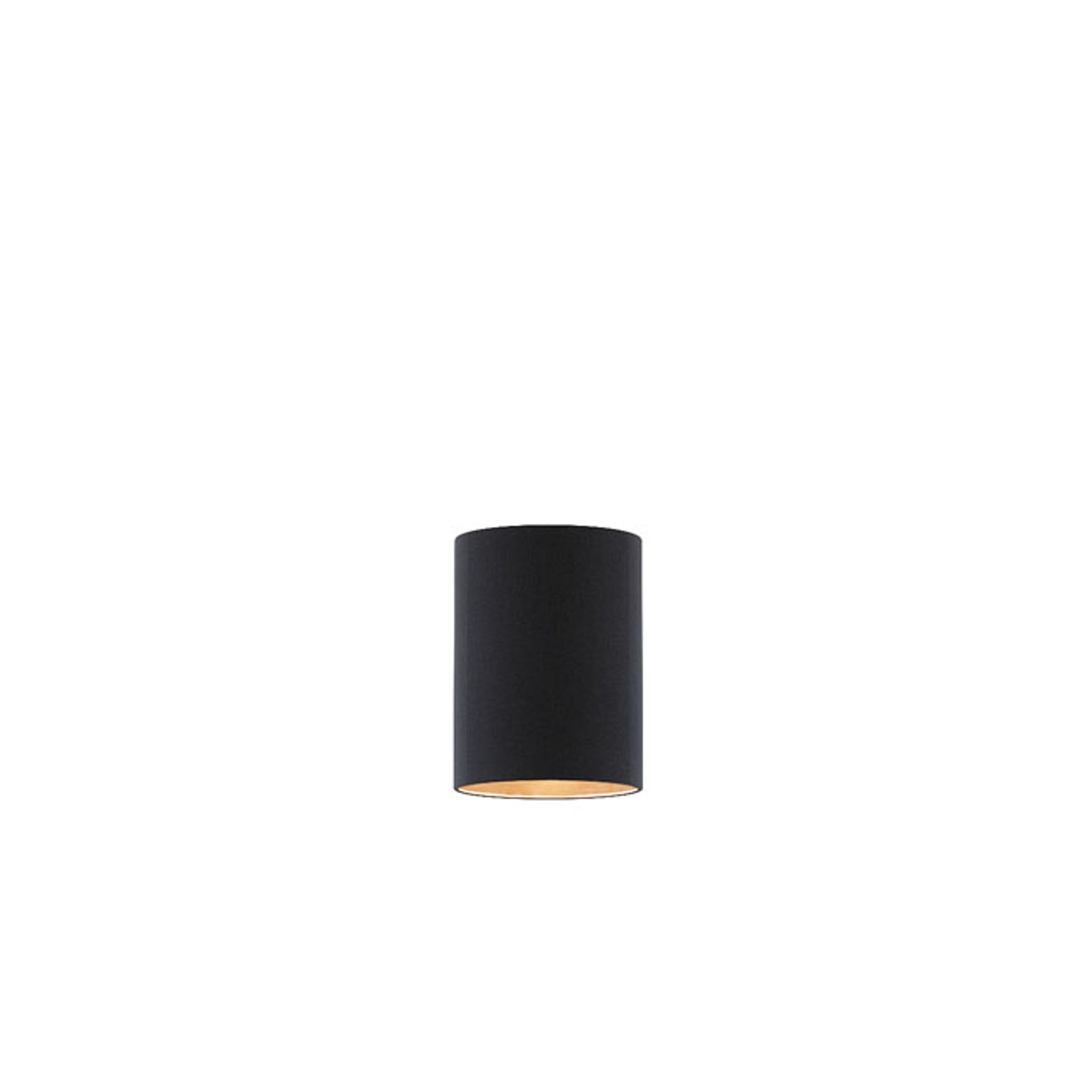 RENDL shades, shade bases, pendent sets RON 15/20 shade Polycotton black/copper foil max. 28W R11803 1