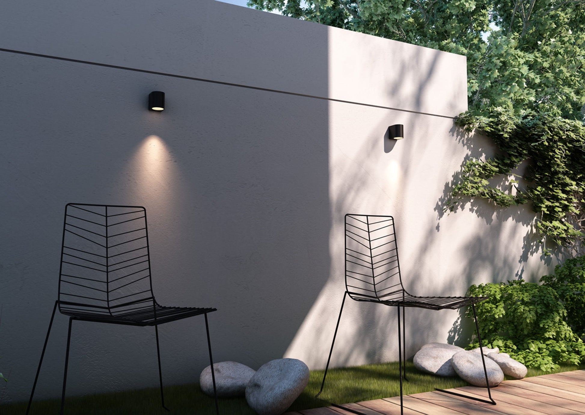 RENDL outdoor lamp ZACK I  anthracite grey  230V LED 3W 58° IP54  3000K R12027 18