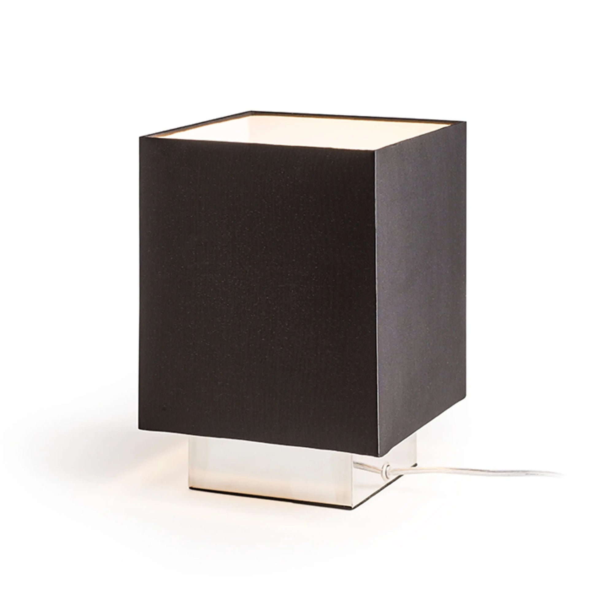 RENDL Outlet MONACO table black chrome 230V LED E27 15W R12040 2