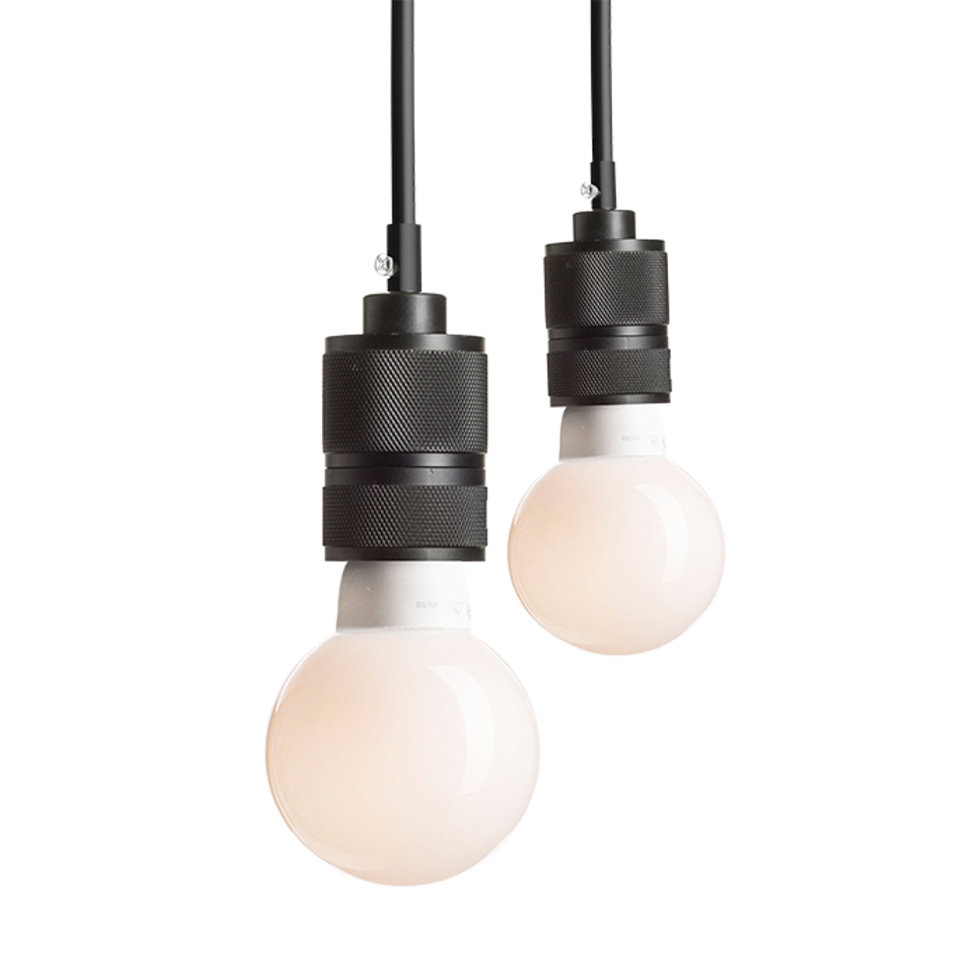 RENDL pendant lamp CINDY VI pendant black  230V LED E27 6x15W R12054 4