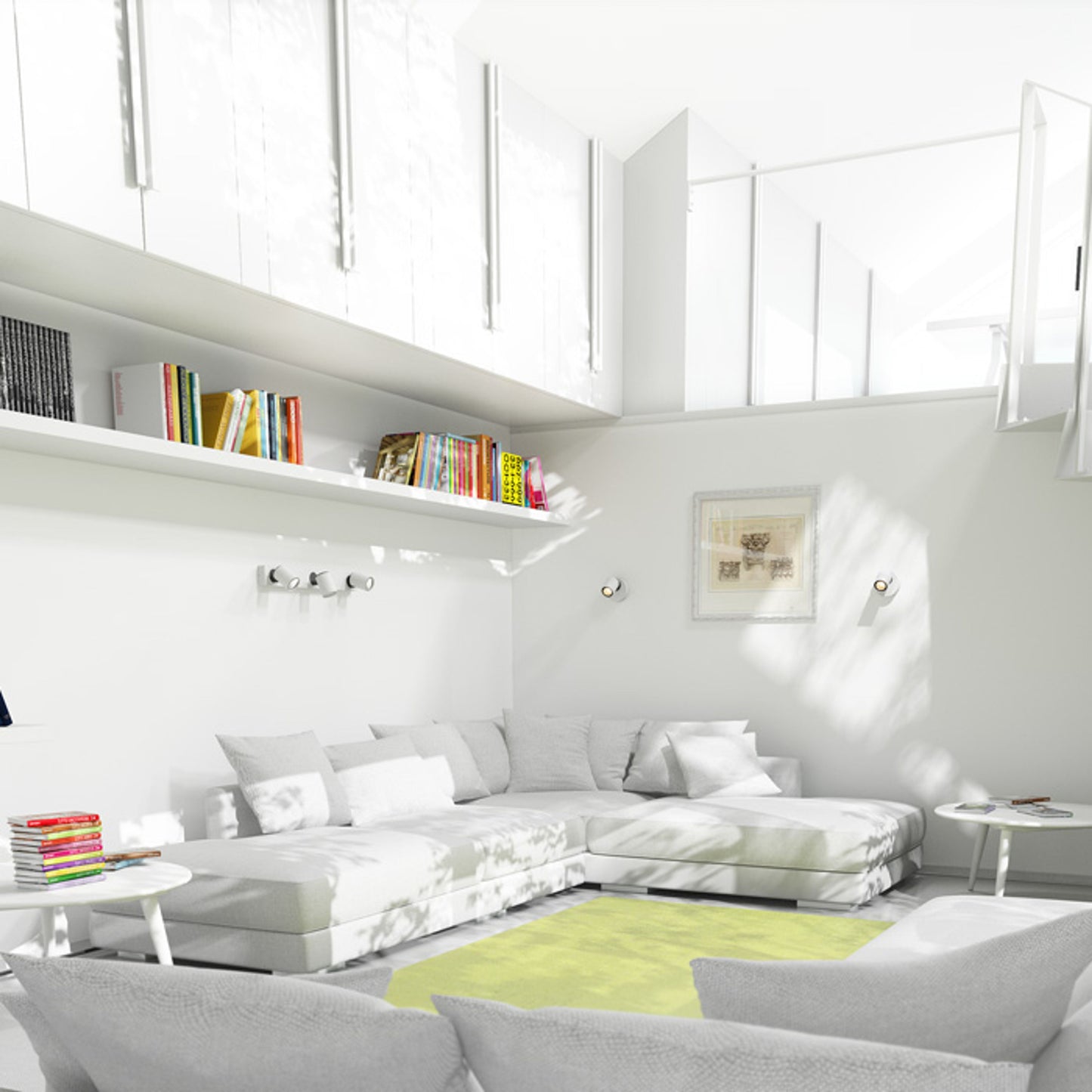 RENDL spotlight DUGME III  white/anthracite grey  230V GU10 3x35W R12078 18