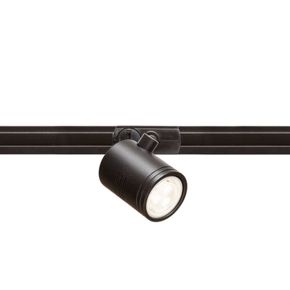 RENDL 1-circuit track system BEEBA I for 1-circuit tracks black  230V LED GU10 8W R12310 3