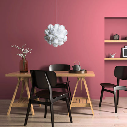 RENDL pendant lamp COCO pendant  white PVC 230V LED E27 15W R12384 2