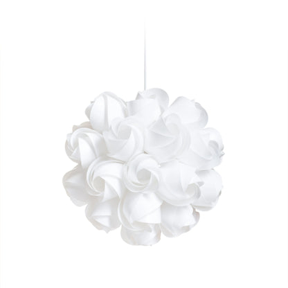 RENDL pendant lamp COCO pendant  white PVC 230V LED E27 15W R12384 6