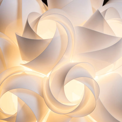 RENDL pendant lamp COCO pendant  white PVC 230V LED E27 15W R12384 7