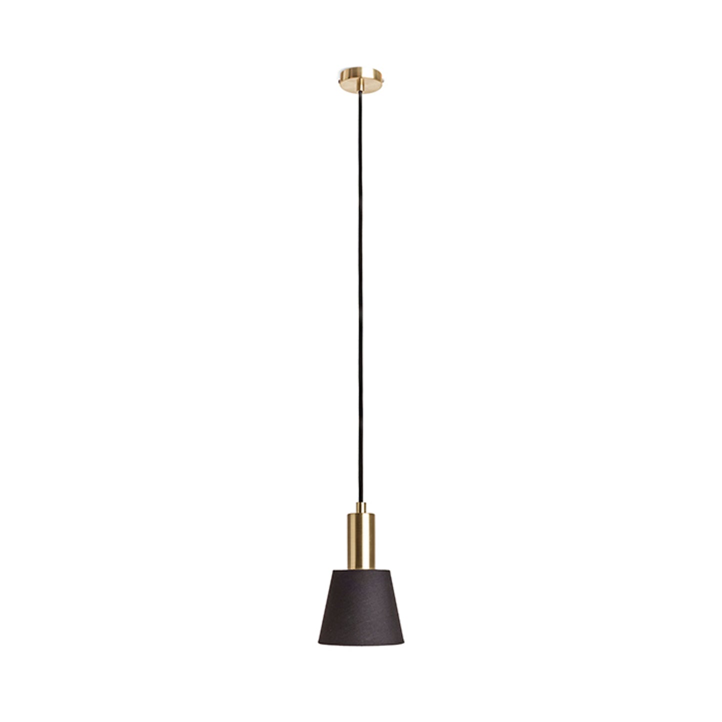 RENDL Outlet ICAR pendant black/gold  230V LED E27 11W R12418 4