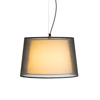 RENDL pendant lamp ESPLANADE pendant transparent black/white chrome 230V LED E27 15W R12483 6