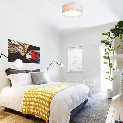 RENDL surface mounted lamp OTIS 50 ceiling white/white  230V LED E27 3x15W R12490 3