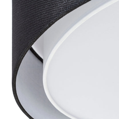 RENDL surface mounted lamp OTIS 50 ceiling black/white  230V LED E27 3x15W R12491 5