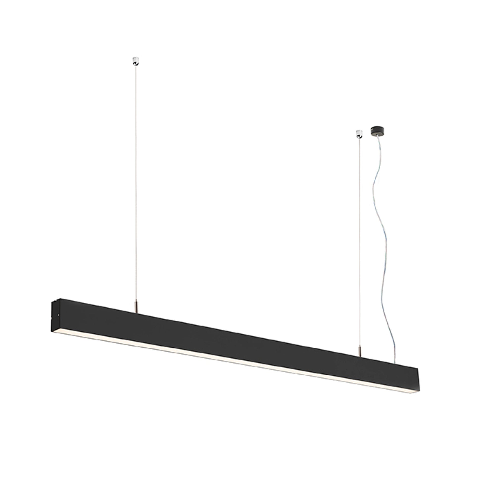 RENDL pendant lamp PESANTE 35 pendant black  230V LED 40W  3000K R12719 1