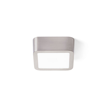 RENDL surface mounted lamp HUE SQ 9 ceiling  matt nickel 230V LED 6W  3000K R12808 3