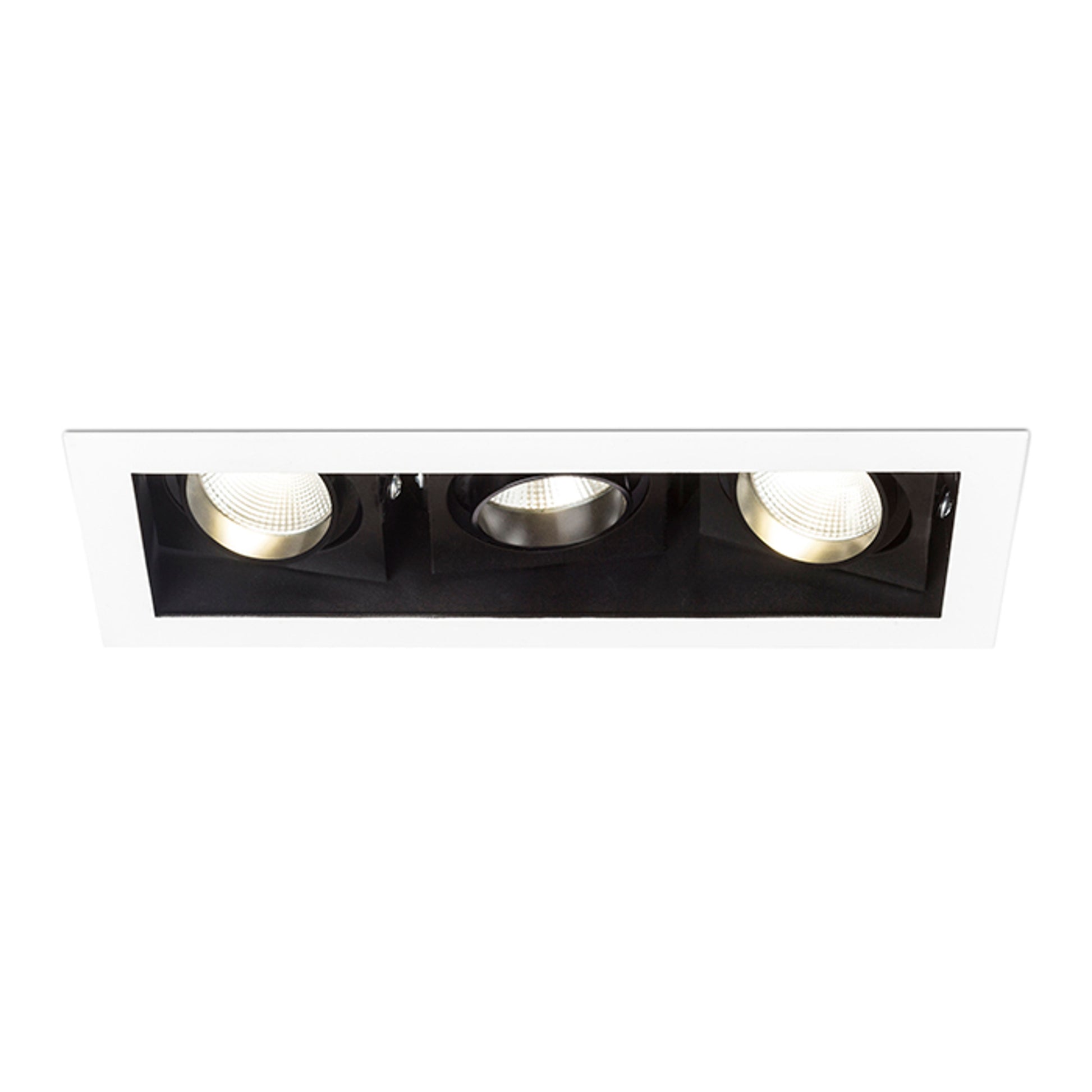 RENDL recessed light BONDY III recessed white 230V LED 3x7W 24° 3000K R12858 3