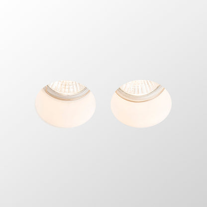 RENDL recessed light QUO R II recessed  plaster 230V LED GU10 2x8W R12900 2