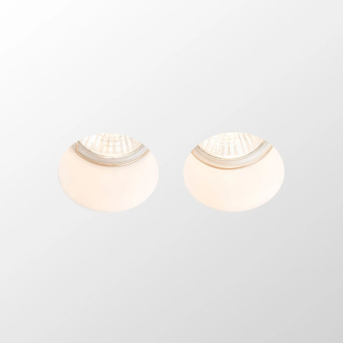 RENDL recessed light QUO R II recessed  plaster 230V LED GU10 2x8W R12900 2