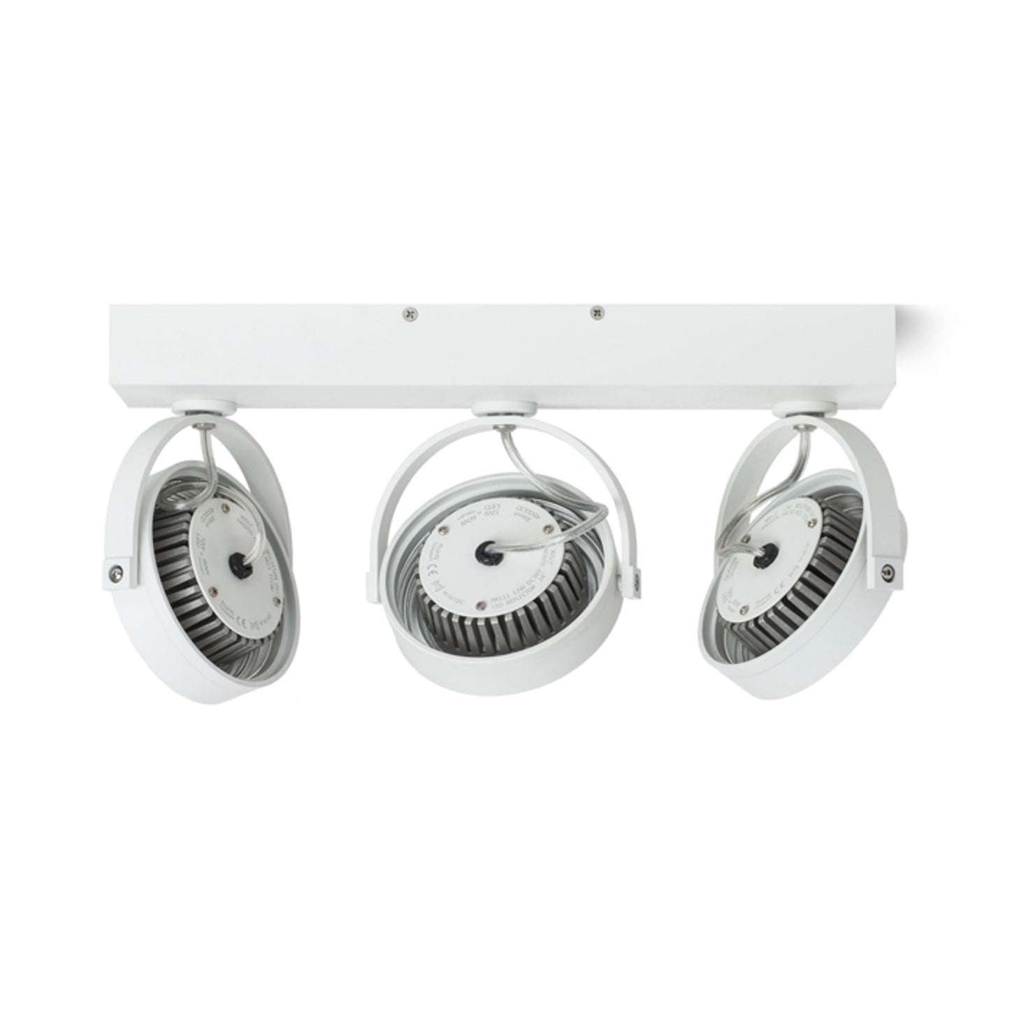RENDL spotlight KELLY LED III DIMM wall white 230V LED 3x12W 24° 3000K R13108 2