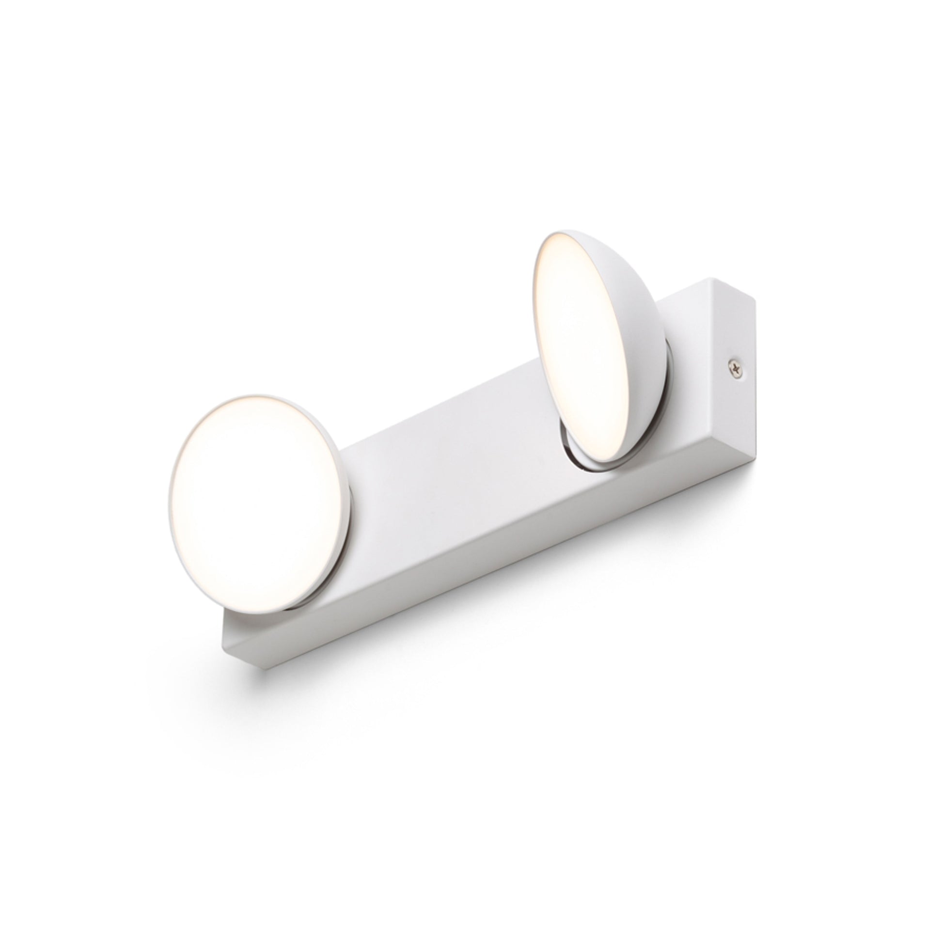RENDL spotlight ELISEO II surface mounted white  230V LED 2x5W  3000K R13916 2