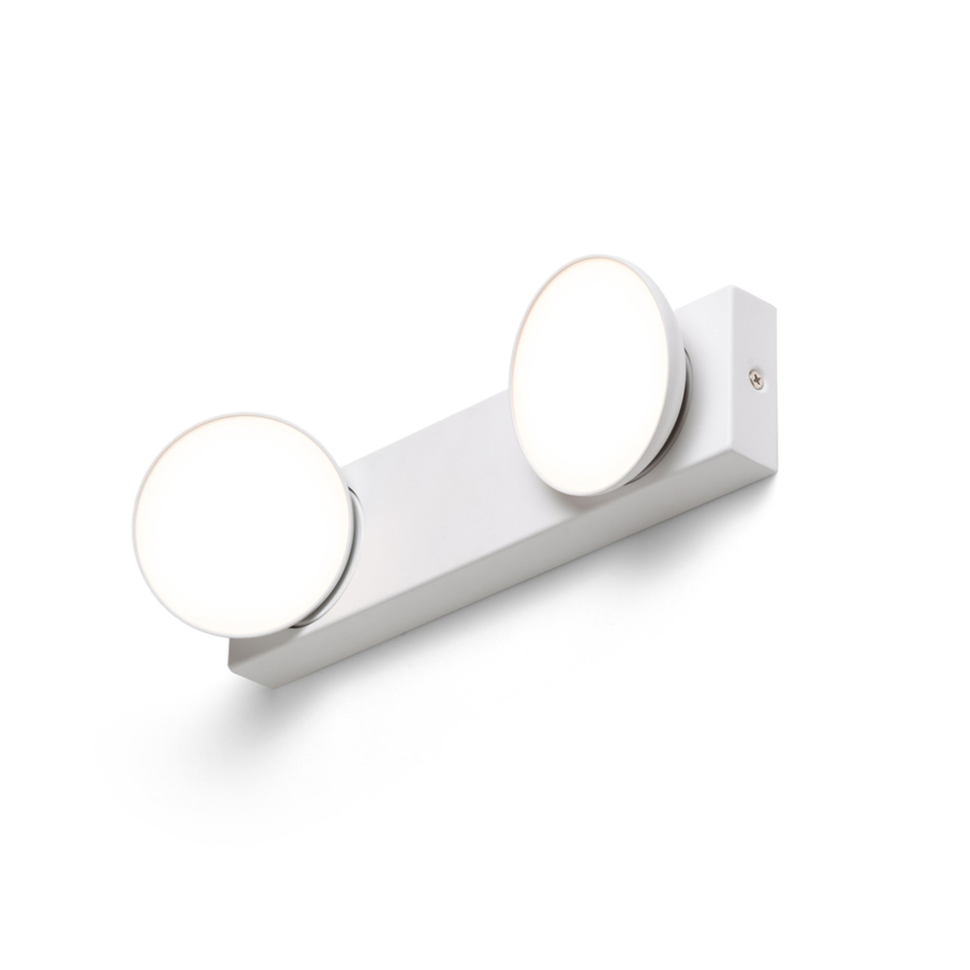 RENDL spotlight ELISEO II surface mounted white  230V LED 2x5W  3000K R13916 6