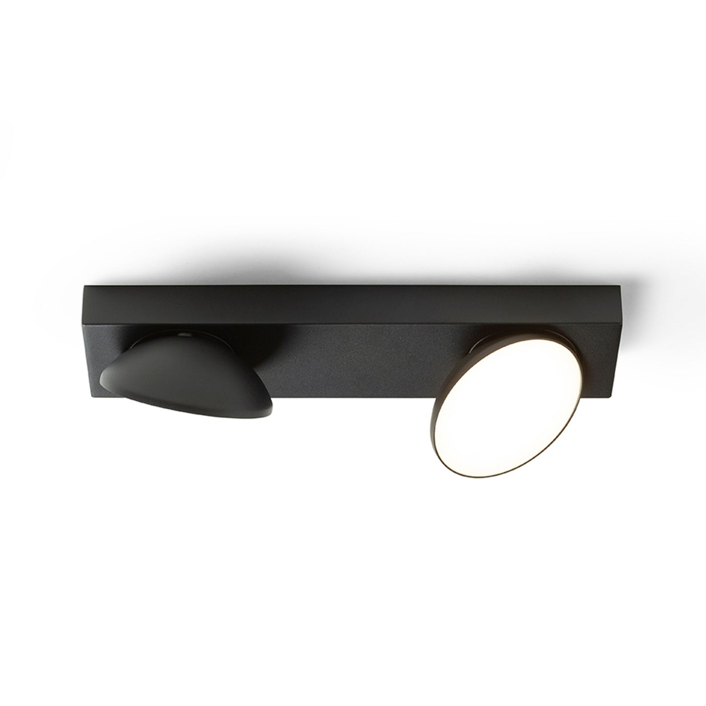 RENDL spotlight ELISEO II surface mounted black  230V LED 2x5W  3000K R13917 2