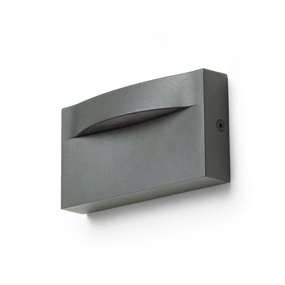 RENDL outdoor lamp BOBO RC wall anthracite grey  230V LED 8W IP65  3000K R13934 4