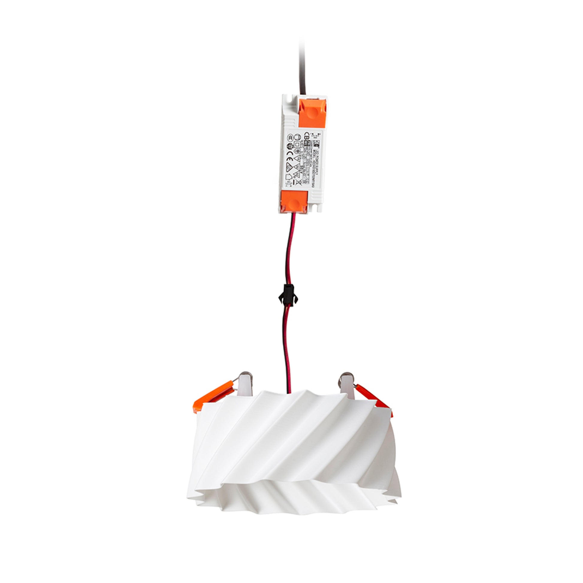 RENDL recessed light MARENGA RW2 60 recessed white Eco PLA 230V LED 6W  3000K R14014 6