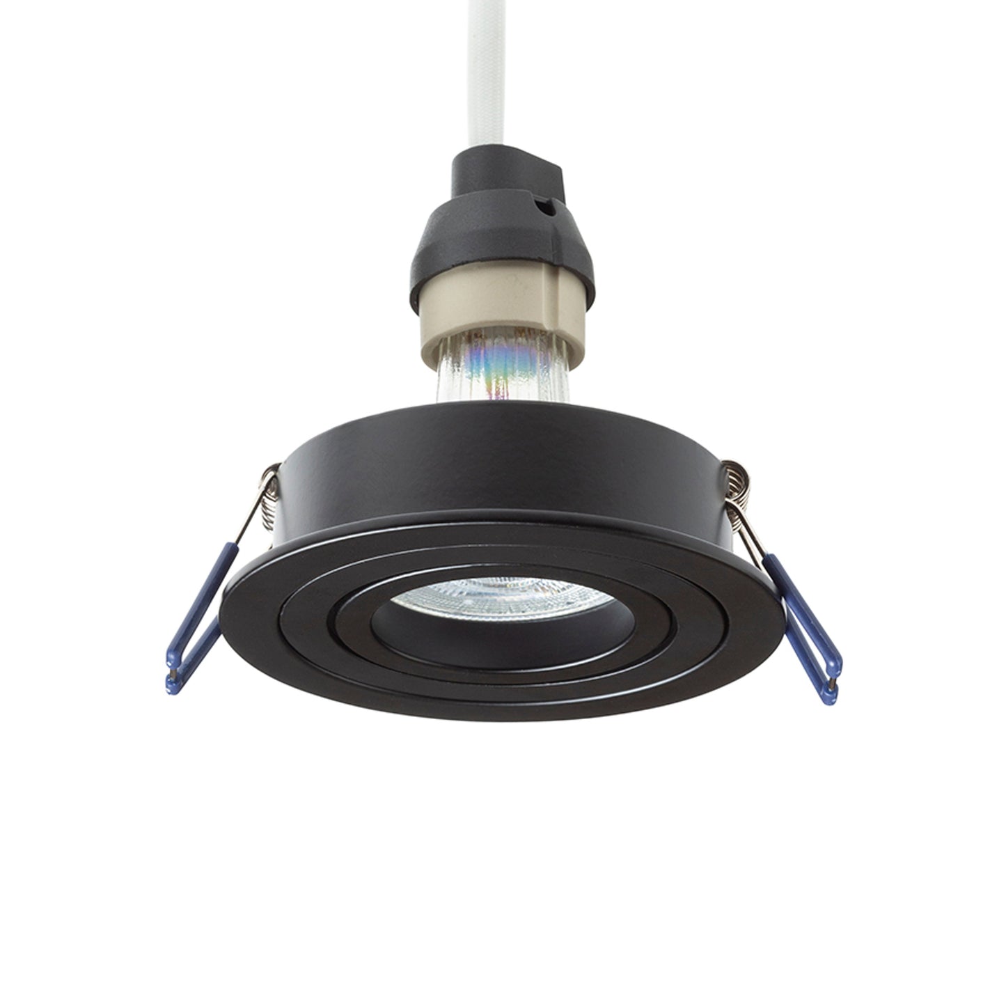 RENDL recessed light PASADENA GU10 R  recessed black  230V LED GU10 7W R14103 4