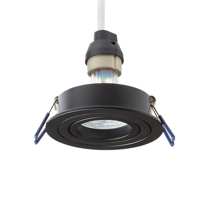 RENDL recessed light PASADENA GU10 R  recessed black  230V LED GU10 7W R14103 4