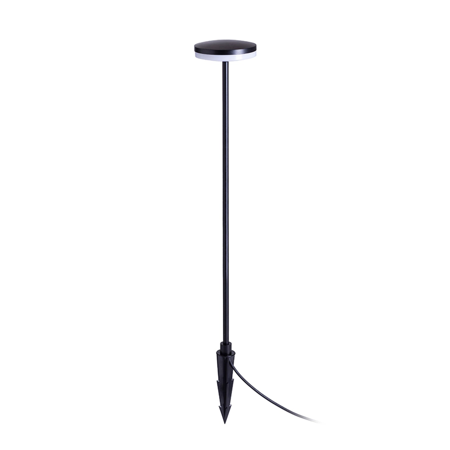 RENDL outdoor lamp SEMPLICE 80 floor / on spike black matte acrylic 230V LED 12W IP54  3000K R14195 12