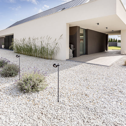 RENDL outdoor lamp KATONA floor / on spike black  230V LED 7W 70° IP54  3000K R14196 6