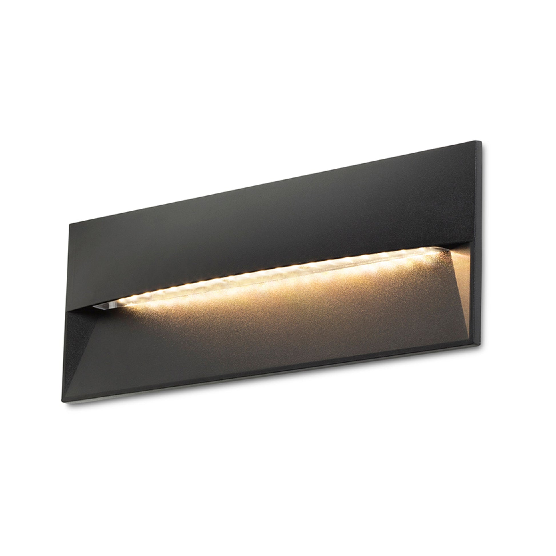 RENDL outdoor lamp REP 27 recessed black 230V LED 10W 90° IP65 3000K R14207 1