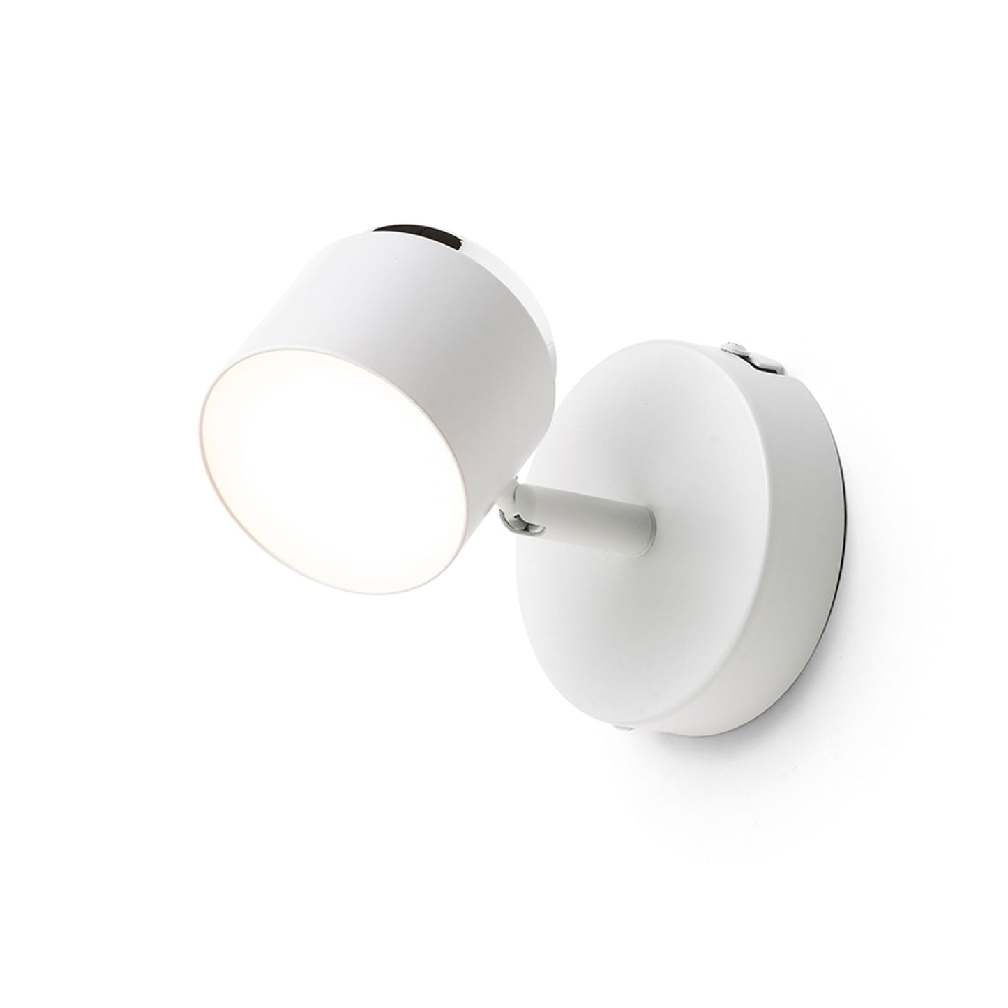 RENDL spotlight NOVA I wall white chrome/frosted acrylic 230V LED 4.2W 3000K R14272 1
