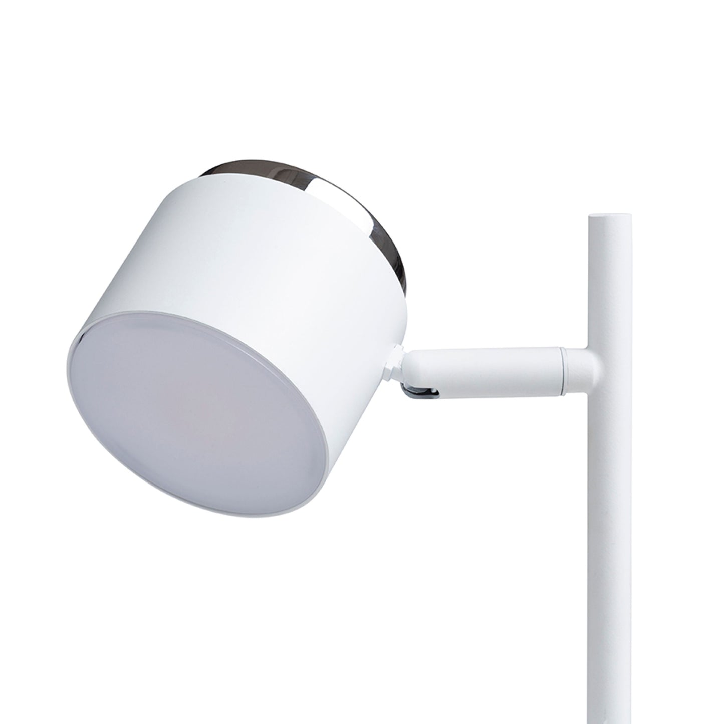 RENDL table lamp NOVA table white chrome/frosted acrylic 230V LED 4.2W 3000K R14274 6