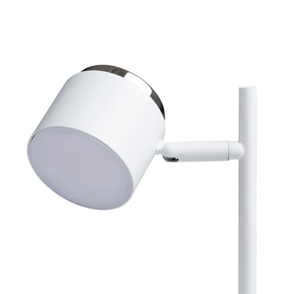 RENDL table lamp NOVA table white chrome/frosted acrylic 230V LED 4.2W 3000K R14274 6
