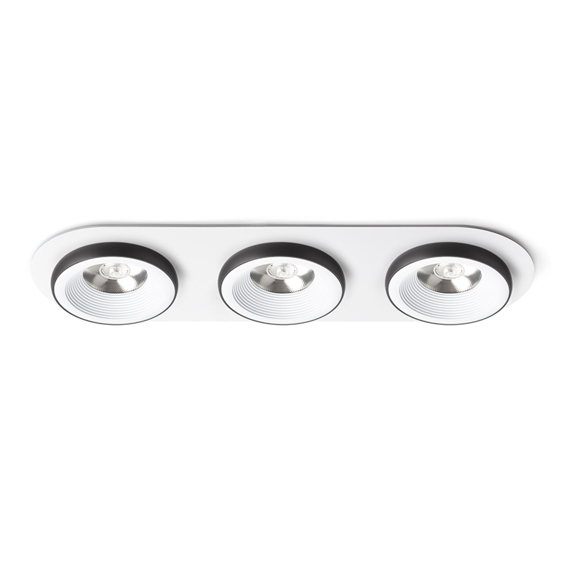 RENDL recessed light SHARM R III recessed white/black 230V LED 3x10W 24° 3000K R14576 1